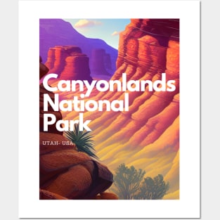 Canyonlands National Park hike Utah United States Posters and Art